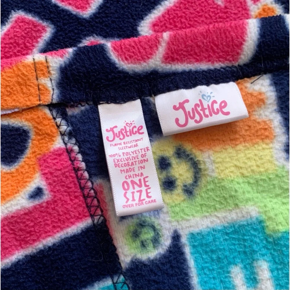 Girls ☮️ Tween Snuggie PEACE ✌🏼 blue purple  47